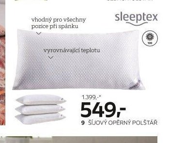 Šíjový opěrný polštář
