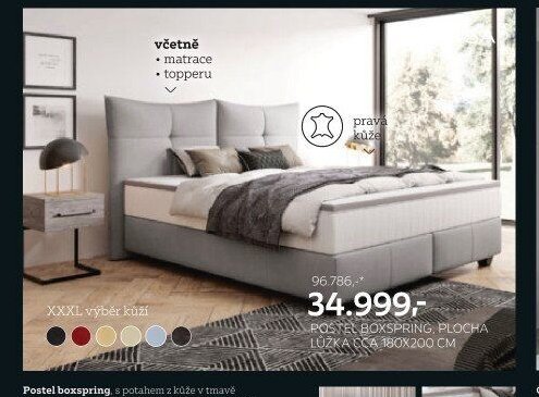 Postel boxspring