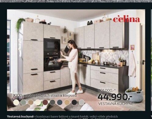 C'elina vestavná kuchyně