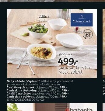 Sada salátových misek 2dílná