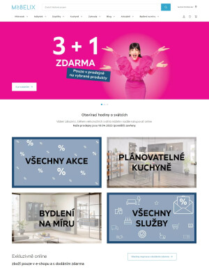 akční leták Möbelix 4.4.2023-10.4.2023