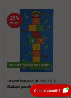 Kusový koberec HOPSCOTCH - Skákací panák