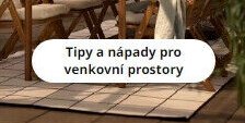Tipy a nápady pro venkovní prostory