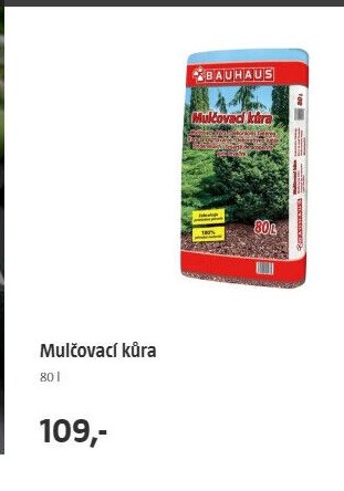 Mulčovací kůra 80 l