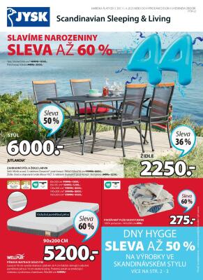 akční leták Jysk 5.4.2023-11.4.2023