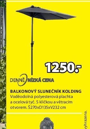 Balkonový slunečník KOLDING