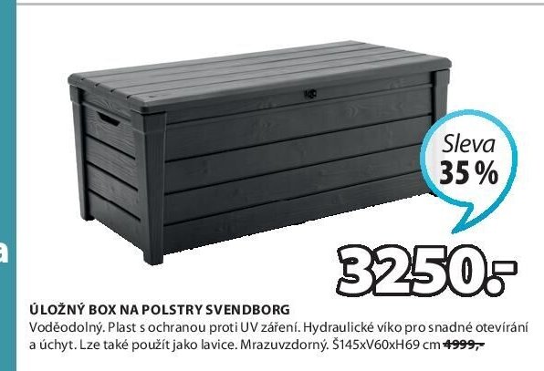 ÚLOŽNÝ BOX NA POLSTRY SVENDBORG