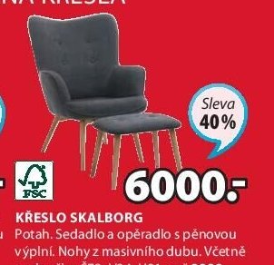 Křeslo SKALBORG