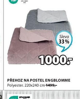 PŘEHOZ NA POSTEL ENGBLOMME