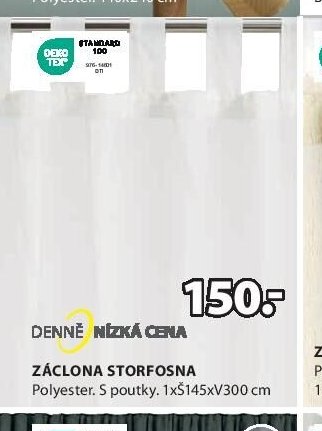 ZÁCLONA STORFOSNA