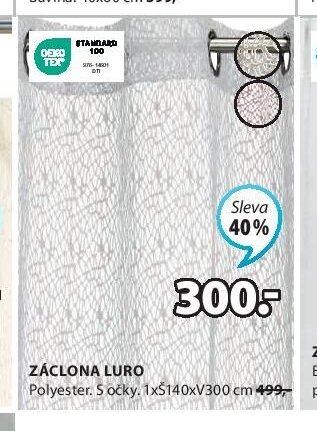 ZÁCLONA LURO