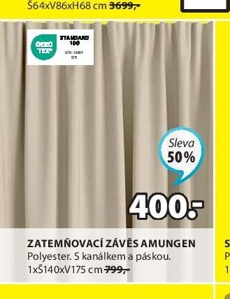 Zatemňovací závěs Amungen