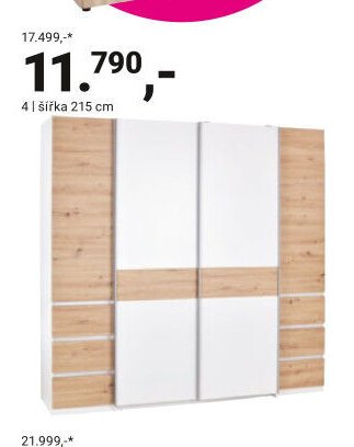 ŠKŘÍŇ S OTOČNÝMI DVEŘMI FABIO