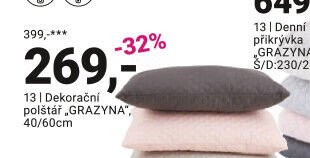 13 | Dekorační polštář GRAZYNA, 40/60cm