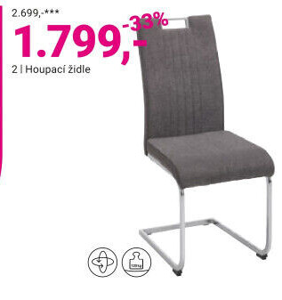 HOUPACÍ ŽIDLE „KATJA“