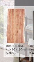 Stolní deska, cca 90x180 cm