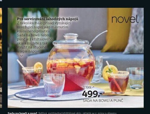 Sada na bowli a punč