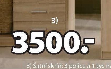 Šatní skříň HAGENDRUP 3)