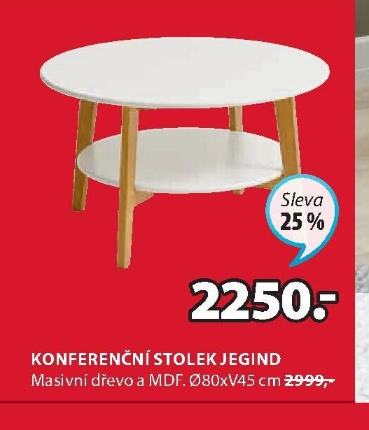 KONFERENČNÍ STOLEK JEGIND