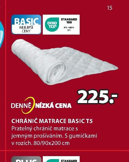 DREAMZONE CHRÁNIČ MATRACE BASIC T5