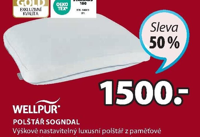Polštář SOGNDAL