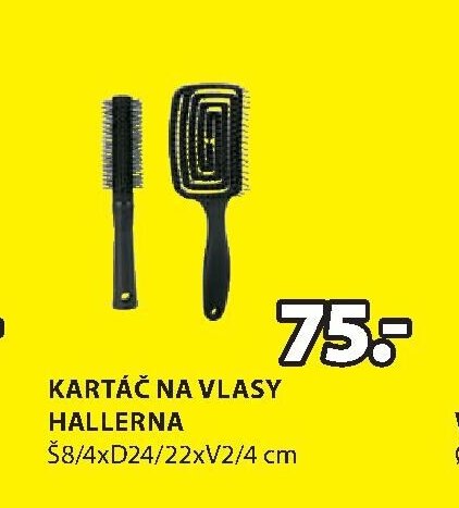 Kartáč na vlasy HALLERNA