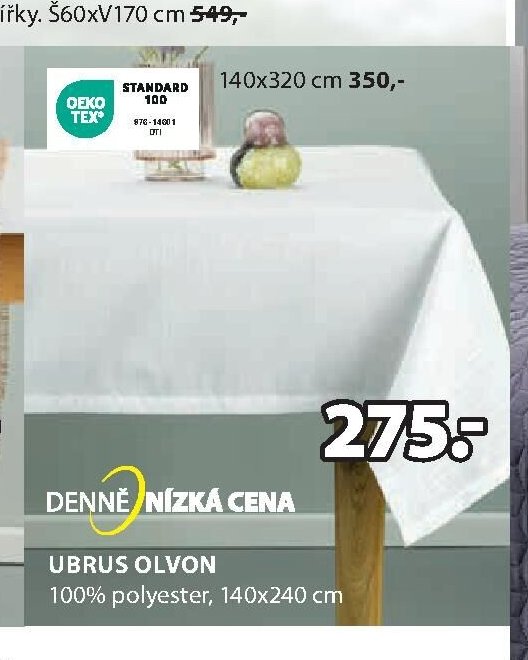 UBRUS OLVON