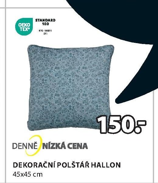 DEKORAČNÍ POLŠTÁŘ HALLON