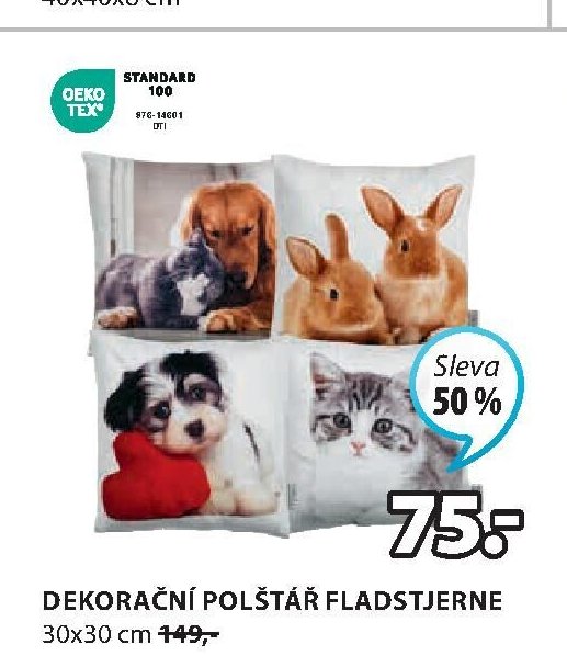 DEKORAČNÍ POLŠTÁŘ FLADSTJERNE