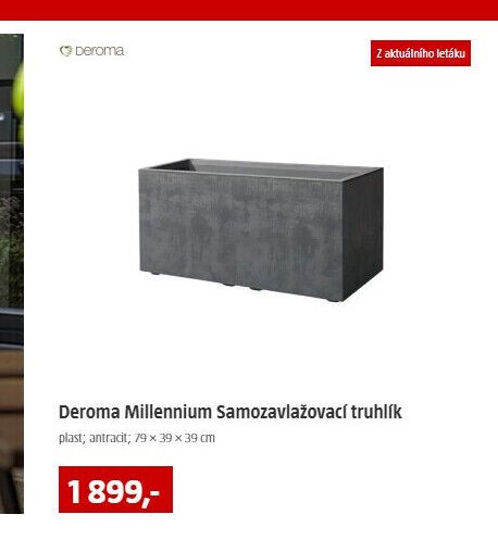 Deroma Millennium Samozavlažovací truhlík
