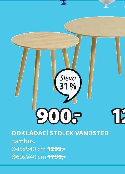 ODKLÁDACÍ STOLEK VANDSTED