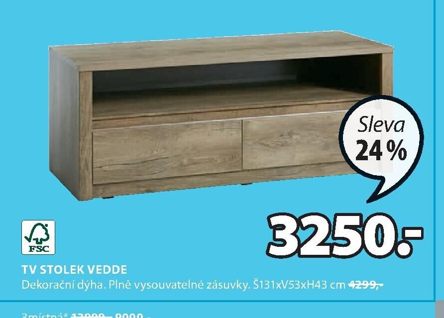 TV STOLEK VEDDE