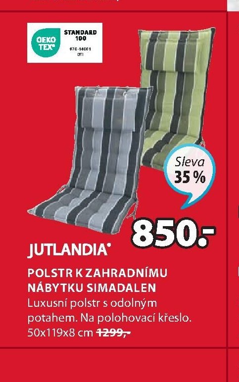 Polstr k zahradnímu nábytku SIMADALEN