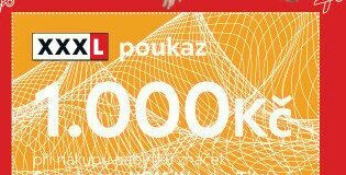 XXXL poukaz 1.000 Kč