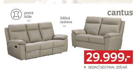 Sedací sestava, 2dílná