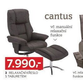 3 relaxační křeslo s taburetem