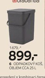 Odpadkový koš, objem cca 25 l
