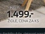 židle, cena za ks