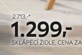 Sklápěcí židle
