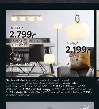 ZÁVĚSNÉ SVÍTIDLO, DÉLKA 90 CM