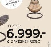 Závěsné křeslo