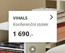 VIHALS Konferenční stolek