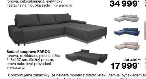 Sedací souprava FARON