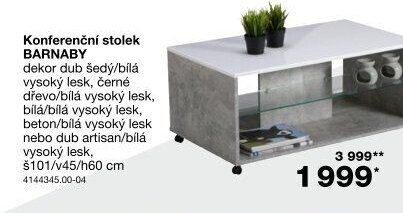 Konferenční stolek BARNABY