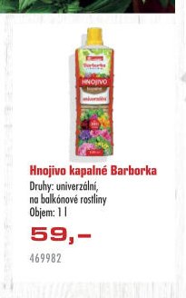 Hnojivo kapalné Barborka