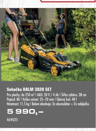 Sekačka RALM 3820 SET
