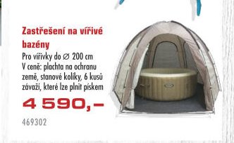 Zastřešení na vířivé bazény