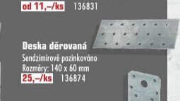 Deska děrovaná