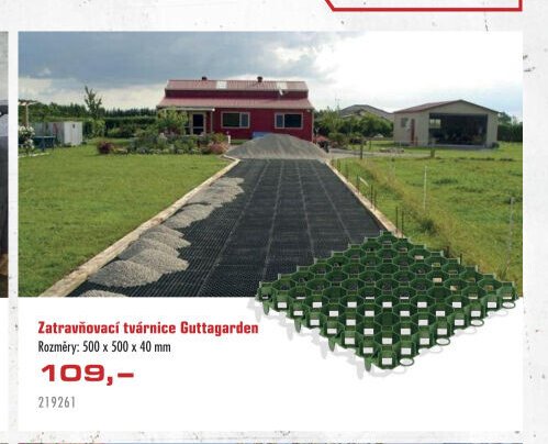 Zatravňovací tvárnice Guttagarden