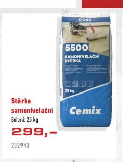 Stěrka samonivelační Cemix